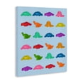thumbnail image 2 of Stupell Industries Contemporary Colorful Dinosaur Gummies Canvas Art, 24 x 30, by LISH Creative, 2 of 8