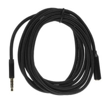 STRANDCHIC 3.5mm Audio Cable Extension in Black Copper for Home Stereo and Headphones