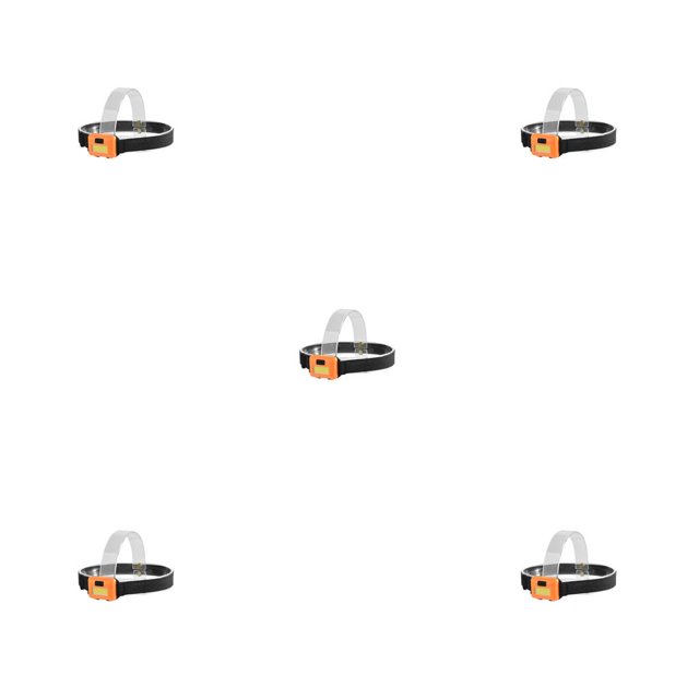 Billuyoard Linterna frontal para correr, luz montada en la cabeza, linterna recargable, potente, brillante, de inducción, portátil, ancha, Type2 NO2
