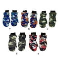 thumbnail image 5 of Inteprter 3 pares de manoplas para niños camuflaje impermeable de invierno para actividades al aire libre azul Suministros térmicos Verde, 5 of 5