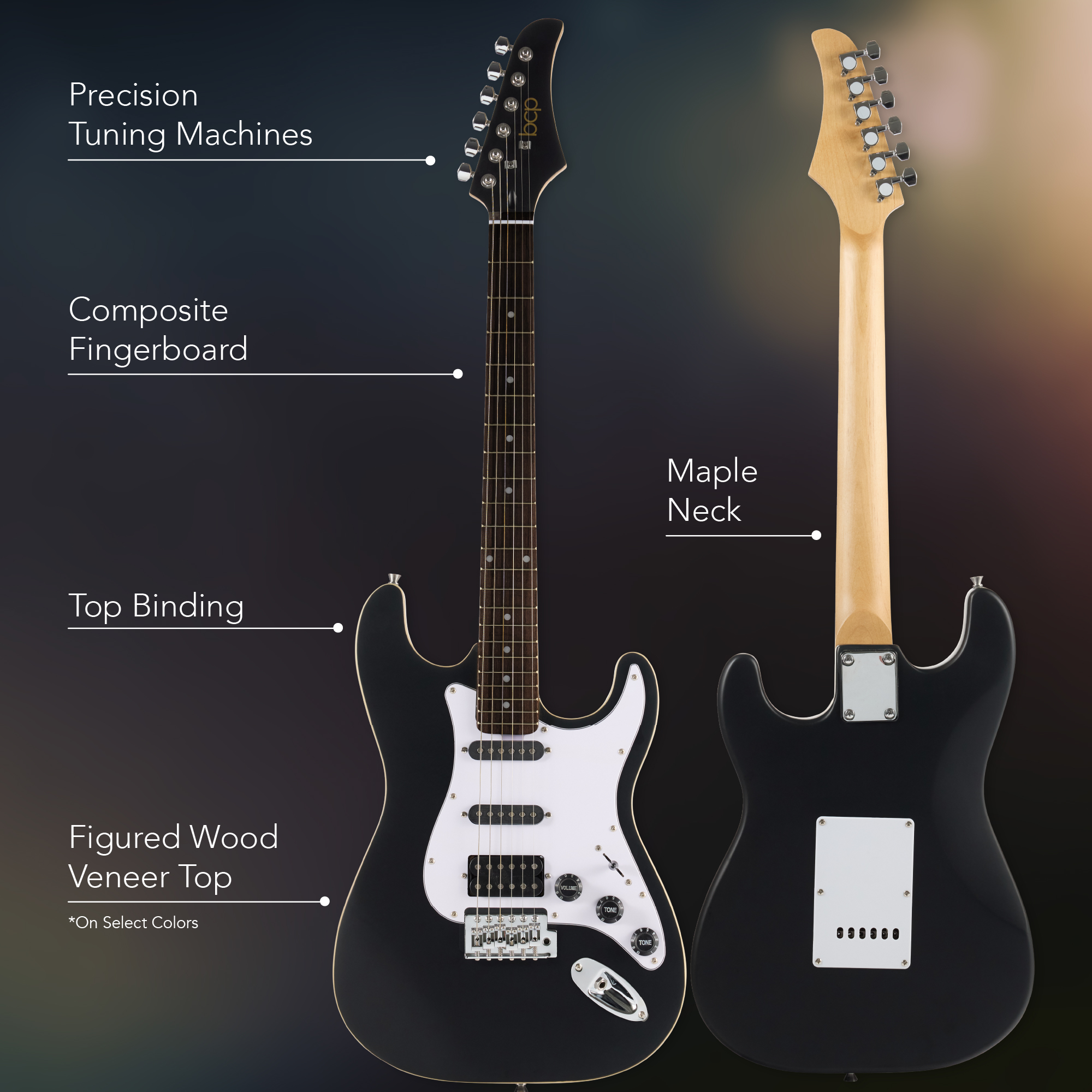 Best Choice Products Beginner Electric Guitar Kit HSS photo 8