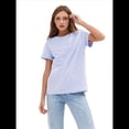 thumbnail image 1 of Camisetas de Corta Extragrandes para Mujer, Cuello Redondo, Holgadas, para Hacer Ejercicio, Informales, de Verano, de Algodón, Color , Talla M, 1 of 9