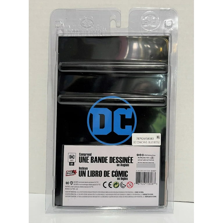 McFarlane DC Multiverse Blue Beetle Figurine Toy & Comic Book