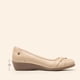 thumbnail image 2 of Chatitas de Ballet para Mujer DREAM PAIRS Nude Talle 8 con Cuña, 2 of 8