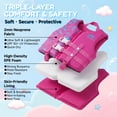 thumbnail image 3 of Gogokids Toddler Swim Vest Kids Life Jacket,Toddler Floaties Buoyancy Swimsuit Trainer Vests for Pool Beach,Fits 26-30-50-60 lbs, 3 of 9