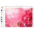 thumbnail image 2 of EREHome Tissu Polyester 7x5ft Fond de Photographie de la Saint-Valentin Accessoire de studio, 2 of 3