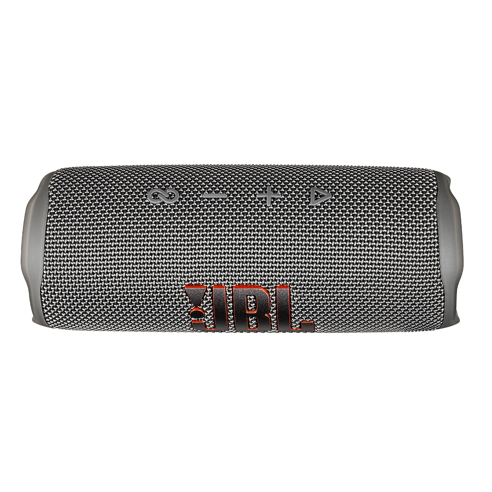 JBL Flip 6 Portable Bluetooth Speaker, IP67 Waterproof, Deep Bass, Gray Bundle with Travel Case (International Model)