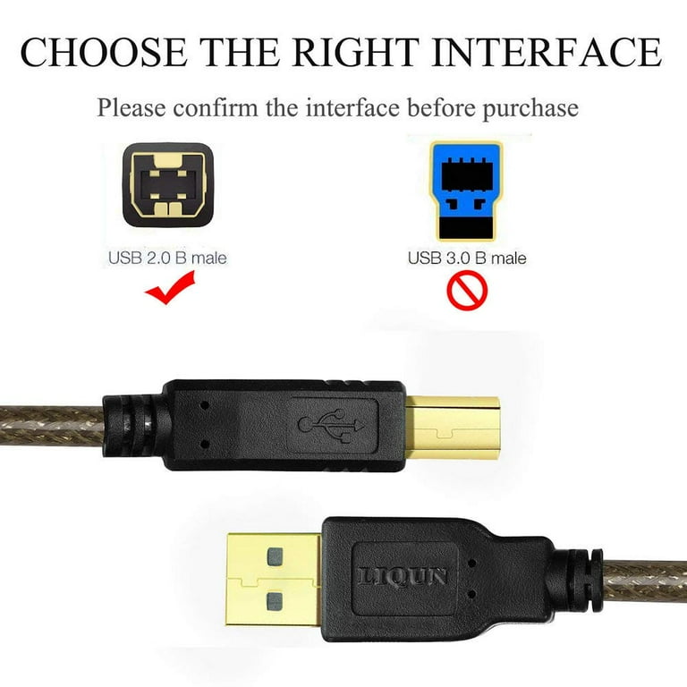 20 foot cheap usb printer cable