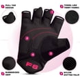 thumbnail image 4 of Guantes para levantamiento de pesas RDX para gimnasio y entrenamiento, para hombres y mujeres, 4 of 9