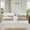 White, variant on Double Twin Platform Bed with Adjustable Storage Desk and Headboard, Wood Twin Beds for 2, Flexible Shelf Design, Wood Slats and No Box Spring Needed, White