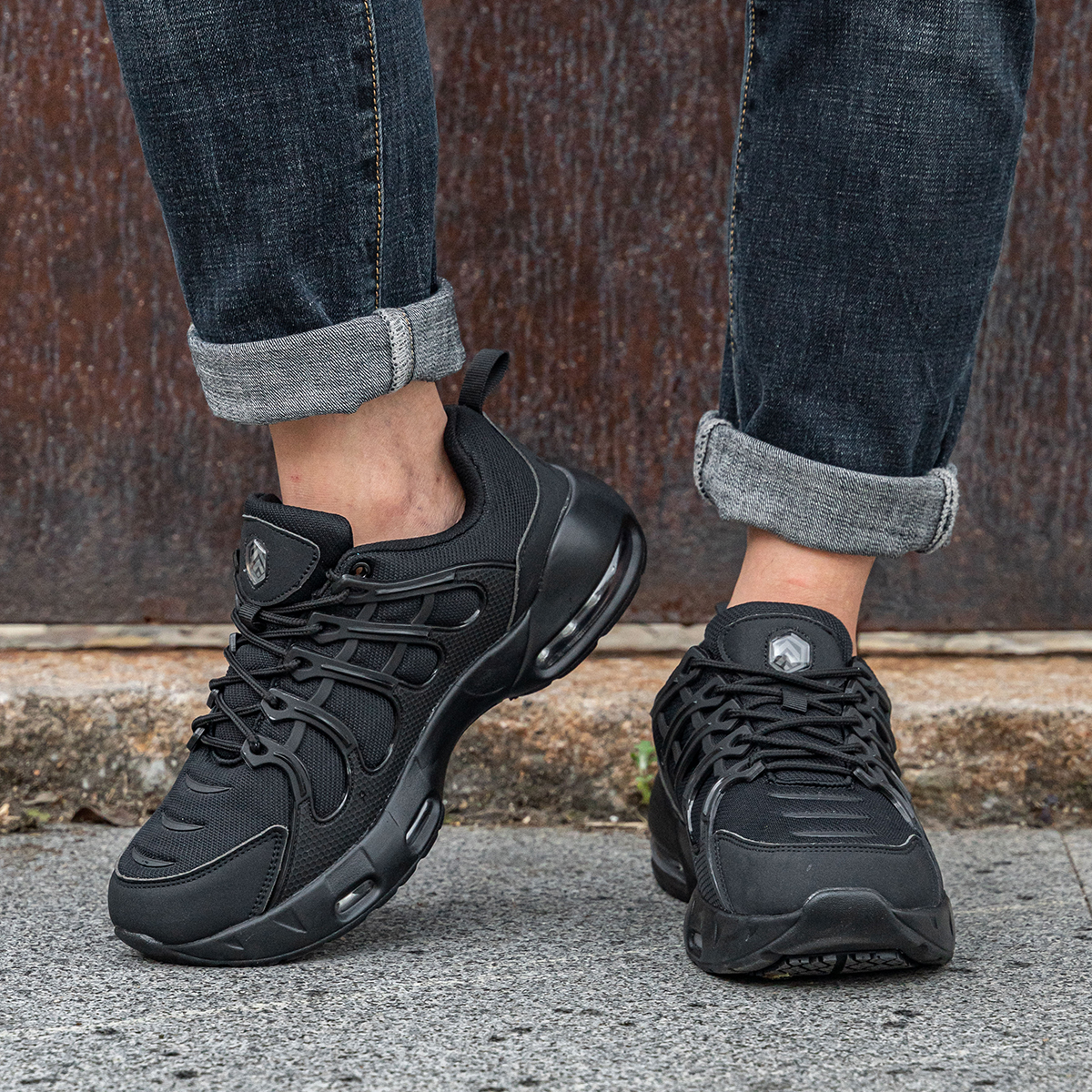 Larnmern Men's Non-Slip Work Shoes With Air Cushion photo 6