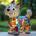thumbnail image 3 of Bulldog Lamp Cute LED Table Lamps, Stained Resin Tabletop Night Light, Warm Ambient Glow, Fun Gift for Dog Lovers 5.91", 3 of 9