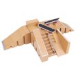 thumbnail image 4 of Diapasón Park Trick Practice Tool Mini Skateboard Skate Park Modelo Accesorio de diapasón, Tipo B Inevent FN0430-02B, 4 of 7