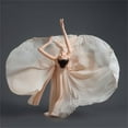 thumbnail image 4 of Long Large Circle Dance Skirt For Women Wide Flare Ballet Modern Dance Skirt, 4 of 20