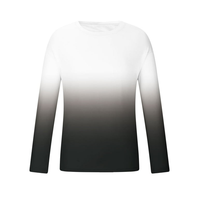 Tdoqot Mens Long Sleeve Shirts- Trendy Crewneck Casual Fall