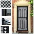 thumbnail image 4 of Sdstone Grisham Deluxe 32" × 80" Steel Security Door, 805 Black, 4 of 7