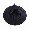 thumbnail image 4 of 12 Pack Black Witch Hats,Halloween Cloth Cone Decor with 328ft Hanging Rope,Durable Nylon for Indoor Outdoor Party Yard,14 Inch Tall Fits All Ages,Great for Festive Displays, 4 of 7