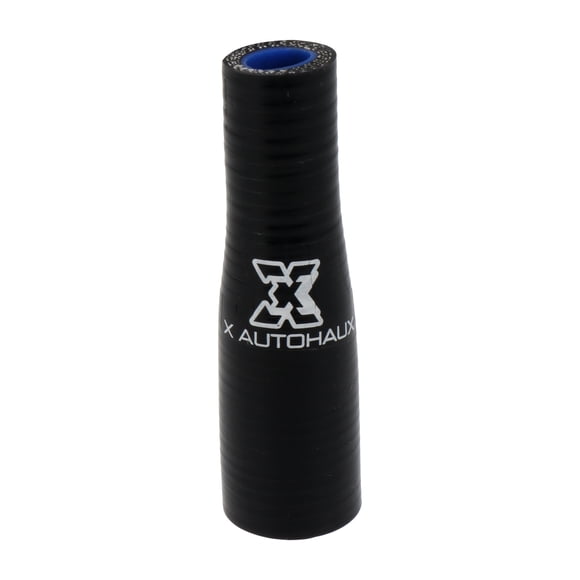 Unique Bargains 11-16mm 0.43'-0.63' Inner Diameter Straight Reducer Silicone Hose Coupler Intercooler Tube for Car Black