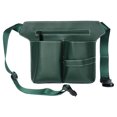 thumbnail image 1 of Bolsa de herramientas de peluquería con cinturón, riñonera de piel sintética, bolsa de herramientas de peluquería profesional, bolsa de mierda, 6 bolsillos, práctica riñonera portátil, 1 of 6