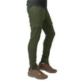 thumbnail image 3 of X RAY JEANS Mens Commuter Pants With Cargo Pockets, Olive, 36X30, 3 of 6