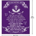 thumbnail image 2 of Gift for Pastors Wife Throw Blanket, A Great Appreciation Gift Idea for Pastors Wives,to Our Pastor''s Wife Blanket Gifts 60 * 80in, 2 of 6