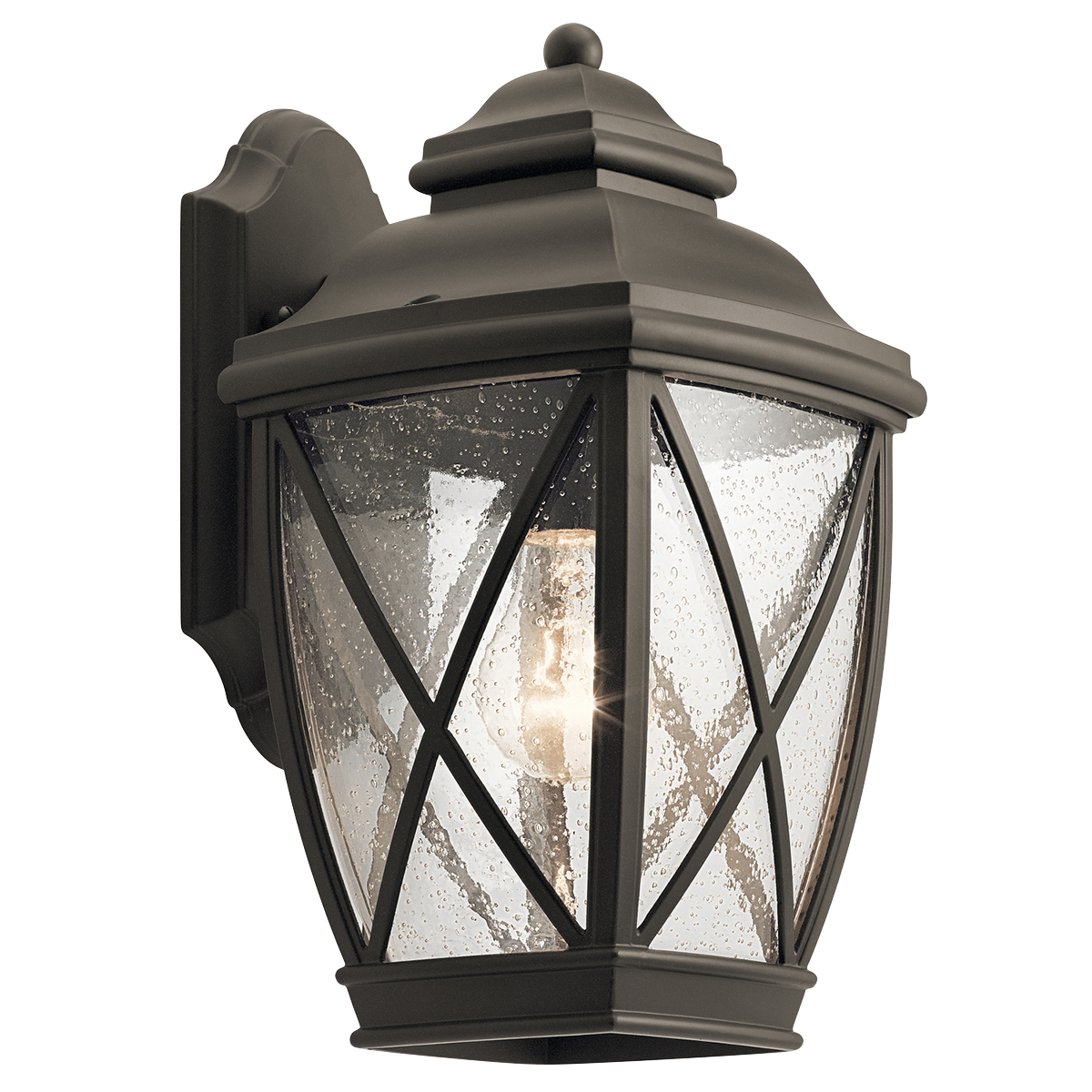 Kichler 49841OZ Tangier 100W 1 LED Light Outdoor Wall Lantern, Olde Bronze - image 2 of 2