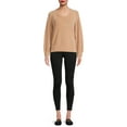 thumbnail image 2 of Time and Tru Women's Chenille Pullover Top, 2 of 5