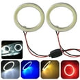 thumbnail image 2 of 2pcs/set Cob Led Angel Eyes Car Vehicle Rings Head Light Bulb Lamp Newway_Gift Of G, 2 of 5