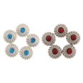 thumbnail image 4 of 5x Leathercraft Blue Jeans Snap Studs Botones Snap Fasteners DIY Crafts Hugo Botones, 4 of 10