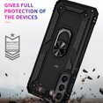 thumbnail image 4 of Allytech Rugged Case for Samsung Galaxy S23 FE, Military Grade Protection Shockproof Cover with Metal Rotatable Ring Stand, Magnetic Car Mount Holder Case for Samsung Galaxy S23 FE - Black, 4 of 6