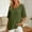 Army Green women v neck button down shirt a1, variant on Yrmaups Loose Fit Short Sleeve T Shirt for Women, Casual V Neck Blouse, Soft Stretch Button Down Tee for Beach Travel Office Daily Wear, Purple M