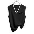 thumbnail image 6 of Horkkom Tank Tops Men V Neck Color Block Sleeveless Shirts Summer Gym Pullover Casual Shirts with Pockets, S-2XL, 6 of 7