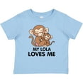 thumbnail image 3 of Inktastic My Lola Loves Me Boys or Girls Baby T-Shirt, 3 of 5