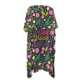 thumbnail image 2 of HELLHERO Wildflower Love Grow Swim Coverup Polyester Loose Free Size Bathing Suit Cover Up for Womens, 2 of 6