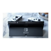 Nintendo Switch OLED - Game console - Full HD - white, black