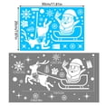 thumbnail image 3 of Autocollant de Fenêtre Portable DIY Thème de Noël Élan Traîneau Autocollant Électrostatique, 3 of 5