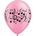 thumbnail image 4 of 11 inch Qualatex Neon Music Notes Wrap Latex Balloons (50 Pack) - Party Supplies Decorations, 4 of 9