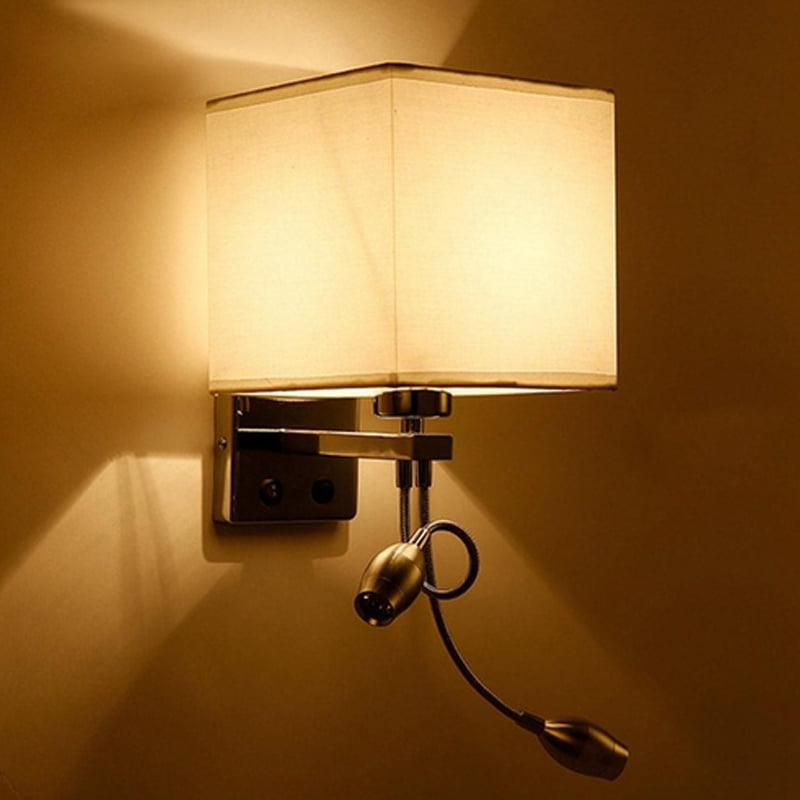 Modern LED  Wall Lamp Sconce Light Bulb Bedroom Bedside Hallway Lighting CHZ 