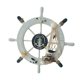 thumbnail image 2 of Wooden Boat Steering Wheel for Wall Decor Nautical Beach, 2 of 2