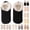 Beige, variant on Ankle Socks for Women Men LSQii Winter Ultra Thick Warm Cozy Thermal Plush Slipper Home Short Crew Socks with Non Slip Grippers Trendy Under $5 Grey Cold Weather Lounging