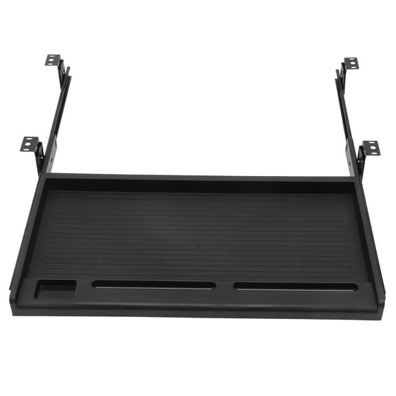 WHAMVOX  Keyboard under Desk Mount Table Drawer Sliding Large Office Black