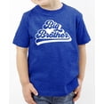 thumbnail image 3 of Big Brother Retro Baseball New Sibling Announcement T-Shirts and Raglans Vintage Royal Shirt 3T, 3 of 5