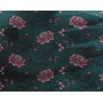 thumbnail image 4 of oneOone Georgette Viscose Fabric Leaves & Floral Block Print Sewing Fabric BTY 42 Inch Wide, 4 of 4