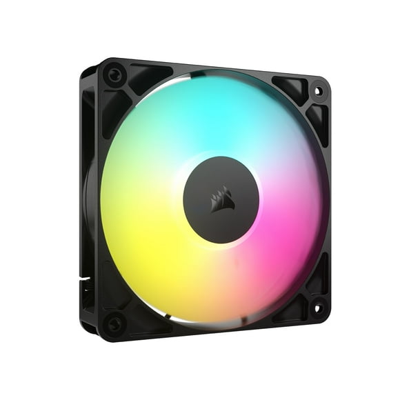 Ventilador CORSAIR RS120 ARGB PWM Daisy-Chain de 120 mm, bajo nivel de ruido