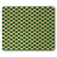 thumbnail image 1 of Tropical Mouse Pad, Monstera Leaves on Zebra Motifs Background Hawaiian Foliage Plants Abstract, Rectangle Non-Slip Rubber Mousepad, Orage Cream Green, by Ambesonne, 1 of 2