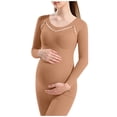 thumbnail image 2 of hengsof Women's Maternity Long Sleeve Tops Tummy Control Casual Wear Suitable for Daily Wear for Pregnant Women, 2 of 7