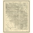 thumbnail image 2 of USGS 20x23 Gold Ornate Wood Framed with Double Matting Museum Art Print Titled - Gonzales California Quad - USGS 1921, 2 of 4