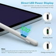 thumbnail image 2 of Touch Pen Active Digital Display Stylus for Cricket Icon 6/5/4/3 - Capacitive Rechargeable Palm Rejection, 2 of 6
