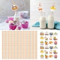 thumbnail image 1 of CRCMURE Straw New Easter Decoration 24pcs Insert Flag European And American Easter Insert Decoration, 1 of 8