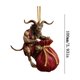 thumbnail image 3 of 10cm/4-in Holiday Prank Series Folklore Horror Christmas Tree Decorations With Rope Suitable For Christmas Party Decorations, 3 of 7